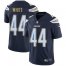 Nike Los Angeles Chargers #44 Kyzir White Navy Blue Team Color Mens Stitched NFL Vapor Untouchable Limited Jersey