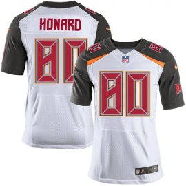 Nike Tampa Bay Buccaneers #80 O. J. Howard White Mens Stitched NFL New Elite Jersey