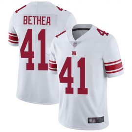 Nike New York Giants #41 Antoine Bethea White Mens Stitched NFL Vapor Untouchable Limited Jersey