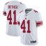 Nike New York Giants #41 Antoine Bethea White Mens Stitched NFL Vapor Untouchable Limited Jersey
