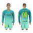 Barcelona Personalized Sec Away Long Sleeves Soccer Club Jersey
