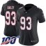 Nike Atlanta Falcons #93 Allen Bailey Black Alternate Womens Stitched NFL 100th Season Vapor Untouchable Limited Jersey
