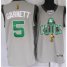 Boston Celtics 5 Kevin Garnett Grey 2010 Finals Commemorative Jersey Cheap
