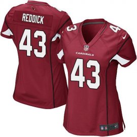 Nike Arizona Cardinals #43 Haason Reddick Red Team Color Womens Stitched NFL Elite Jersey