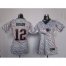 Nike New England Patriots #12 Tom Brady Zebra Womens Stitched NFL Elite Jersey