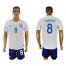 England #8 Lampard Home Soccer Country Jersey