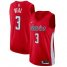 Mens Nike Washington Wizards #3 Bradley Beal Red NBA Swingman Earned Edition Jersey