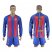 Barcelona #1 Ter Stegen Home Long Sleeves Soccer Club Jersey