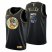 Philadelphia Philadelphia 76ers #5 Grant Riller Mens Golden Edition Diamond Logo 2021/22 Swingman Jersey – Black Mens