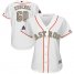 Houston Astros #60 Dallas Keuchel White 2018 Gold Program Cool Base Womens Stitched MLB Jersey