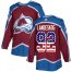 Adidas Colorado Avalanche #92 Gabriel Landeskog Burgundy Home Authentic USA Flag Stitched Youth NHL Jersey