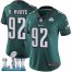Nike Philadelphia Eagles #92 Reggie White Midnight Green Team Color Super Bowl LII Womens Stitched NFL Vapor Untouchable Limited Jersey