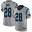 Nike Carolina Panthers #28 Mike Davis Silver Youth Stitched NFL Limited Inverted Legend Jersey