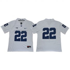 Nittany Lions #22 White Stitched NCAA Jersey
