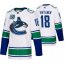 Vancouver Canucks #18 Jake Virtanen 50th Anniversary Mens White 2019-20 Away Authentic NHL Jersey