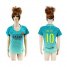 Womens Barcelona #10 Messi Sec Away Soccer Club Jersey