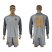 Roma #19 Becker Grey Goalkeeper Long Sleeves Soccer Club Jersey