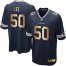Nike Dallas Cowboys #50 Sean Lee Navy Blue Team Color Youth Stitched NFL Elite Gold Jersey