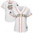 Houston Astros #45 Gerrit Cole White 2018 Gold Program Cool Base Womens Stitched MLB Jersey