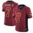 Nike Washington Football Team #7 Dwayne Haskins Jr Burgundy Red Team Color Mens Stitched NFL Limited Rush Drift Fashion Jersey