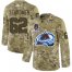 Adidas Colorado Avalanche #62 Artturi Lehkonen Camo 2022 Stanley Cup Champions Authentic Stitched NHL Jersey Mens