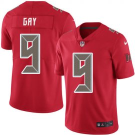 Nike Tampa Bay Buccaneers #9 Matt Gay Red Mens Stitched NFL Limited Rush Jersey