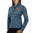 New Jersey Devils Antigua Womens Fortune 1/2-Zip Pullover Sweater Royal