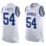 Nike Dallas Cowboys #54 Randy White White Mens Stitched NFL Limited Tank Top Jersey