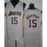 Los Angeles Lakers #15 Metta World Peace White Revolution 30 NBA Jerseys Cheap