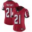 Nike Atlanta Falcons #21 Desmond Trufant Red Team Color Womens Stitched NFL Vapor Untouchable Limited Jersey