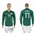 Mexico #17 J.RASCON Home 2018 FIFA World Cup Long Sleeve Soccer Jersey