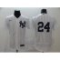 New York Yankees #24 Gary Sanchez Mens Nike White Navy Home 2020 Authentic Player MLB Jersey