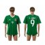 Mexico #9 R.Jimenez Green Home Soccer Country Jersey