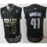 Dallas Mavericks 41 Dirk Nowitzki Black 2011 Finals Champions Jersey Cheap