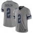 Nike Dallas Cowboys #2 Greg Zuerlein Gray Mens Stitched NFL Limited Inverted Legend Jersey
