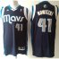 Dallas Mavericks 41 Dirk Nowitzki Dark Blue Revolution 30 Swingman NBA Jerseys Cheap
