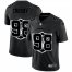 Las Vegas Raiders #98 Maxx Crosby Mens Nike Team Logo Dual Overlap Limited NFL Jersey Black