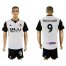 Valencia #9 Paco Alcacer Home Soccer Club Jersey