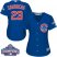 Chicago Cubs #23 Ryne Sandberg Blue Alternate 2016 World Series Champions Womens Stitched MLB Jersey