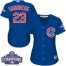 Chicago Cubs #23 Ryne Sandberg Blue Alternate 2016 World Series Champions Womens Stitched MLB Jersey