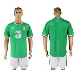 Ireland Blank Home Soccer Country Jersey