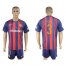 Barcelona #3 Pique Home Soccer Club Jersey