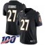 Nike Baltimore Ravens #27 J.K. Dobbins Black Alternate Mens Stitched NFL 100th Season Vapor Untouchable Limited Jersey