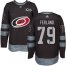 Adidas Carolina Hurricanes #79 Michael Ferland Black 1917-2017 100th Anniversary Stitched NHL Jersey