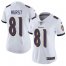 Nike Baltimore Ravens #81 Hayden Hurst White Womens Stitched NFL Vapor Untouchable Limited Jersey