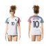 Womens France #10 Benzema Away Away Soccer Country Jersey