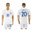 England #20 Barkley Home Soccer Country Jersey