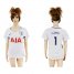 Womens Tottenham Hotspur #1 LLORIS Home Soccer Club Jersey