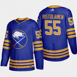 Buffalo Sabres #55 Rasmus Ristolainen Mens Adidas 2020-21 Home Authentic Player Stitched NHL Jersey Royal Blue