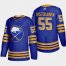 Buffalo Sabres #55 Rasmus Ristolainen Mens Adidas 2020-21 Home Authentic Player Stitched NHL Jersey Royal Blue